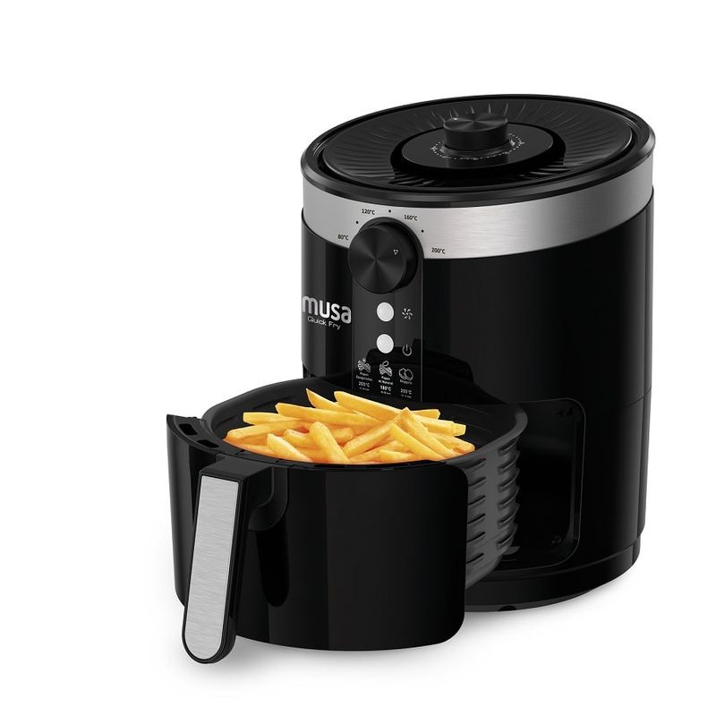 Freidora-de-Aire-Imusa-Quick-Fry-3.5-Litros-Negro