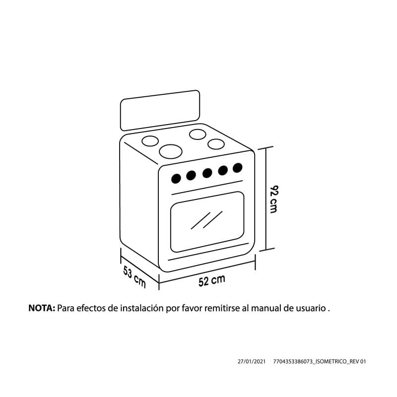 Estufa-Haceb-Romero-Ultra-50N-AVf-Gas-Natural-Inox
