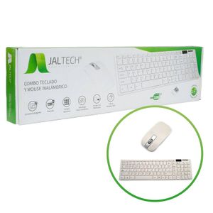 Mouse Jaltech + Tecl Inalam Blanco 10306