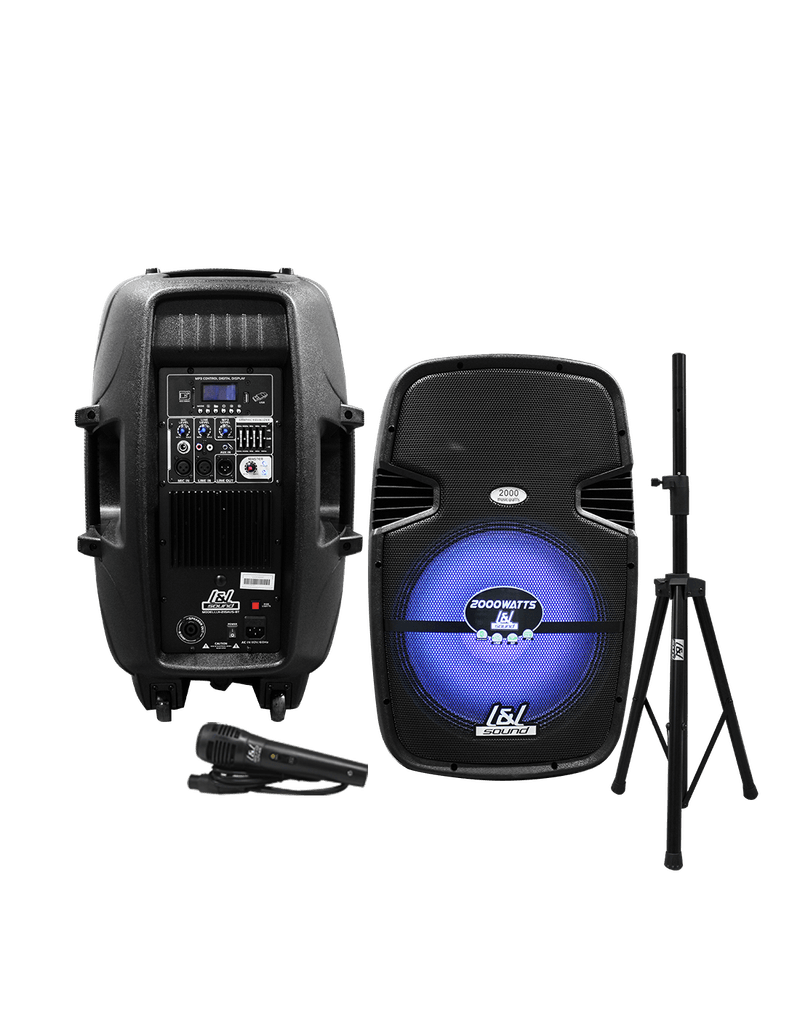 ParlanteLylSound2000Watts15MicrofonoBaseCBLLH2115
