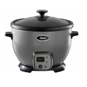 Olla Arrocera Oster 1.8 Libras Multiusos Función Sofrito Gris