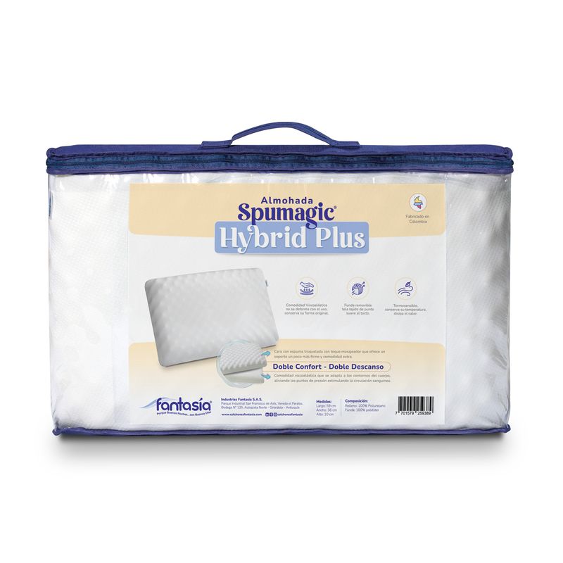 Almohada-Fantasia-Spumagic-Hybrid-Plus-36X59x10-Cm