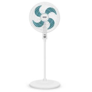 Ventilador Samurai Air Maxx Pedestal Blanco Azul