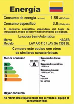 Lavadora-Haceb-13-Kg-Semi-Automatica-Carga-Superior-Blanca-LAV-13-KG-SA-BL