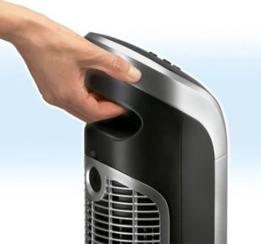 Ventilador-de-torre-Samurai-40W-Eole-Infinite-Con-Control-Negro-