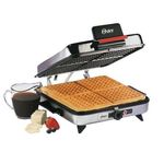 Asador-sanduchera-oster-3-en-1-plateada