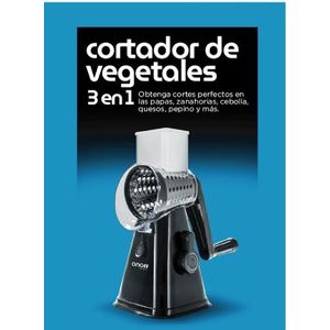 Cortador de vegetales onoff 3 en 1