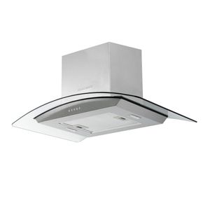 Campana challenger tipo isla inox