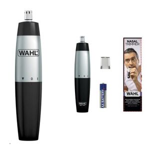 Depilador nasal wahl inalambrico plateado