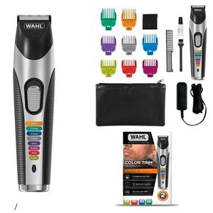 Recortadora de barba wahl recargable.