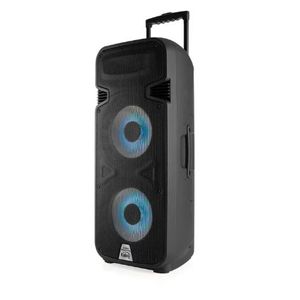 Parlante kalley 10" 3000 w 300 rms control remoto