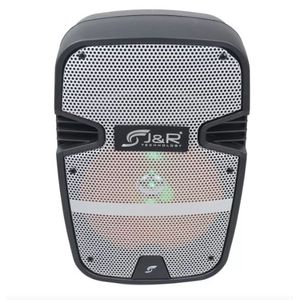Cabina J&R 8" 60 W recargable base+microfono+cable+control
