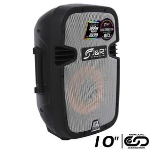 Cabina J&R 10" 2000 W activa con control