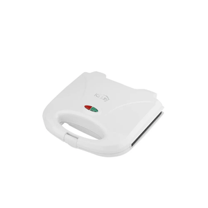 Sanduchera kalley antiadherente dos puestos blanca