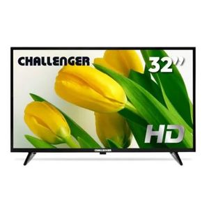 Televisor challenger 32 pulgadas basic led serie dvdt2