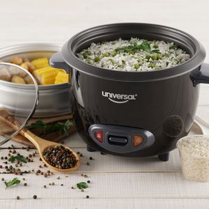 Olla Arrocera Universal 7 Tazas Tradicional Negra L85330