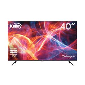 Televisor Kalley 40 Pulgadas Led FHD Google Tv Control Por Voz K-TV40G200